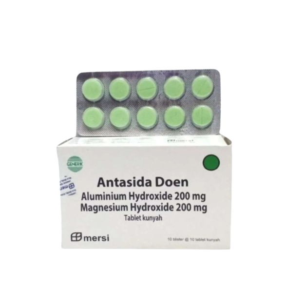ANTASIDA TAB ISI 100 MERSI  OBAT MAG