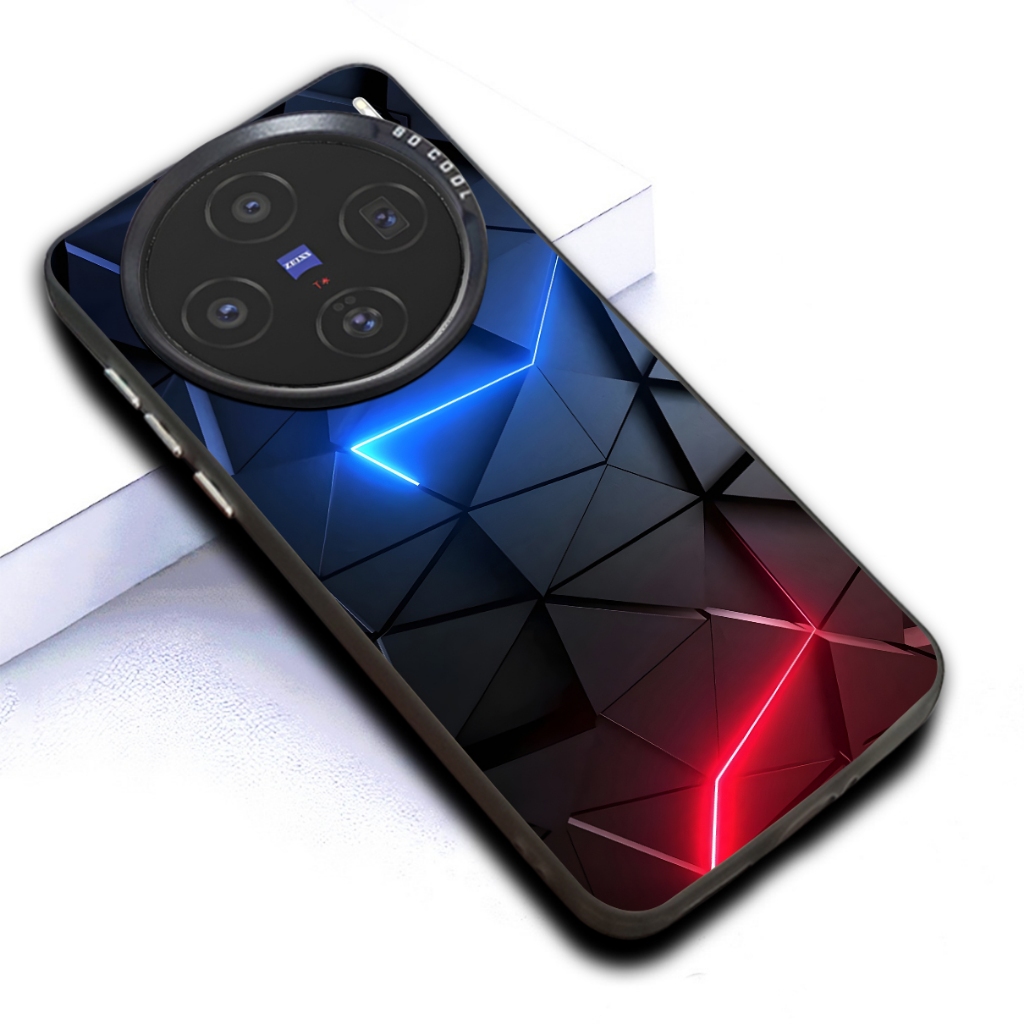 L19/softcase Hp VIVO seri kompatibel untuk VIVO  X200 VIVO  X200 PRO VIVO  X100 hardcase silikon kes