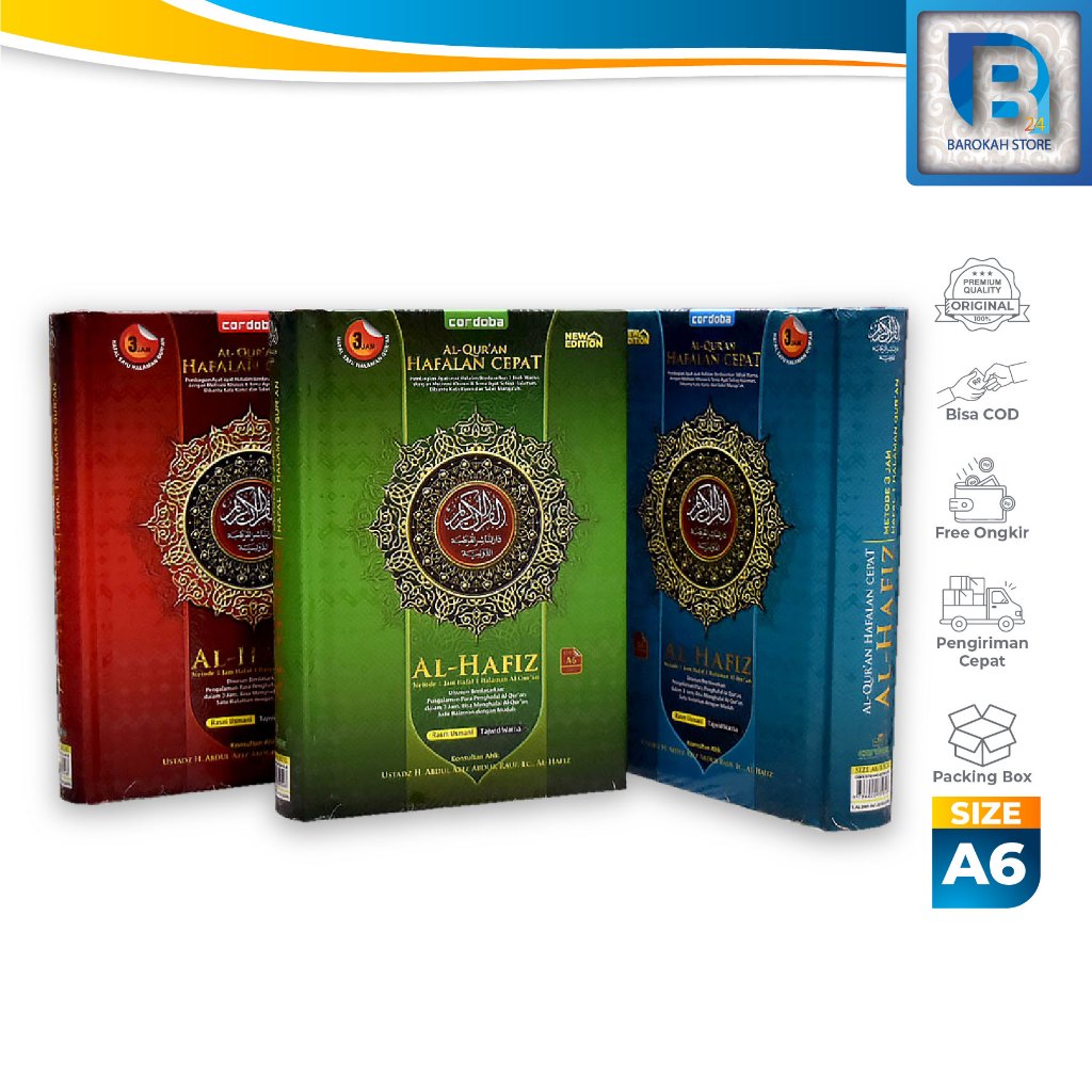 Bisa COD - Al Quran A6 Hafalan Cepat Al Hafiz HC - Al Quran Hafalan Saku - Al Quran Hafalan Tajwid
