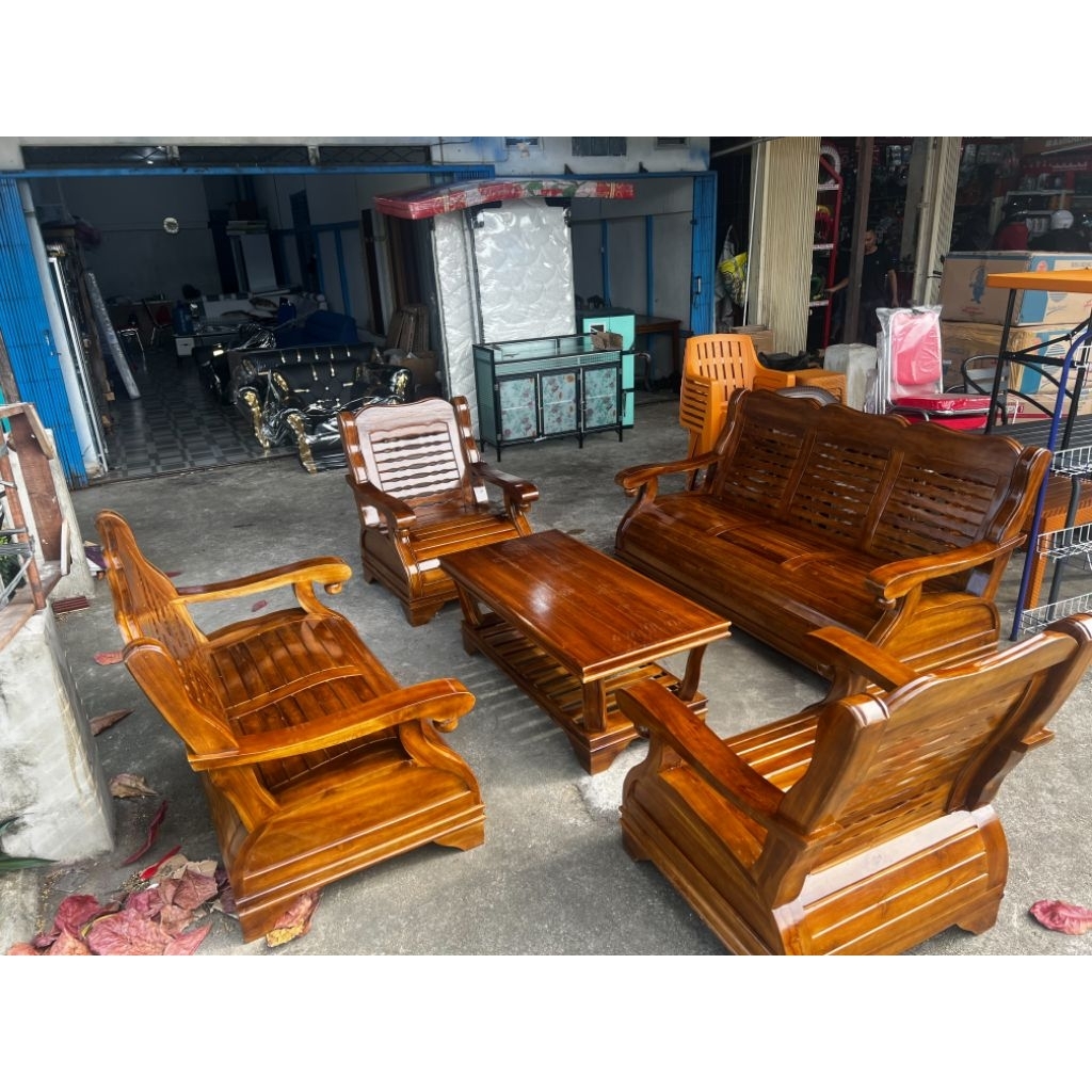 Jati Jepara - Kursi Ruang Tamu 3211 Gajah