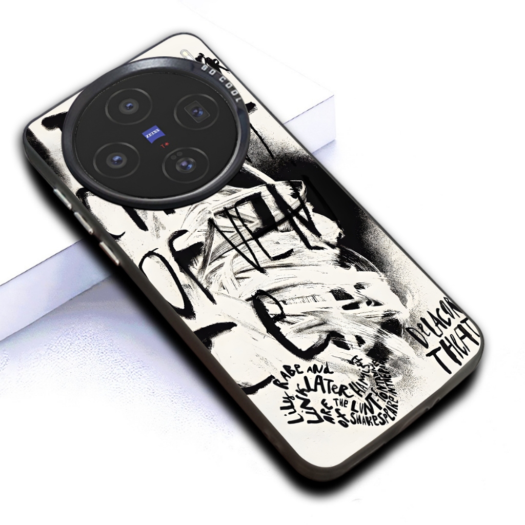 L24/softcase Hp VIVO  seri kompatibel untuk VIVO  X200 VIVO  X200 PRO VIVO  X100 hardcase silikon ke