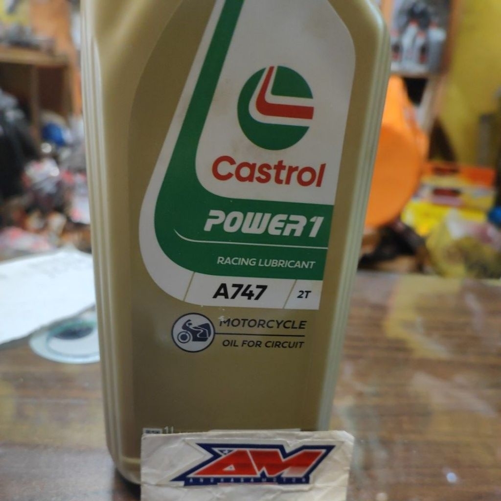 oli samping 2tak Castrol a747 racing eceran 100ml 200ml 400ml oli campur