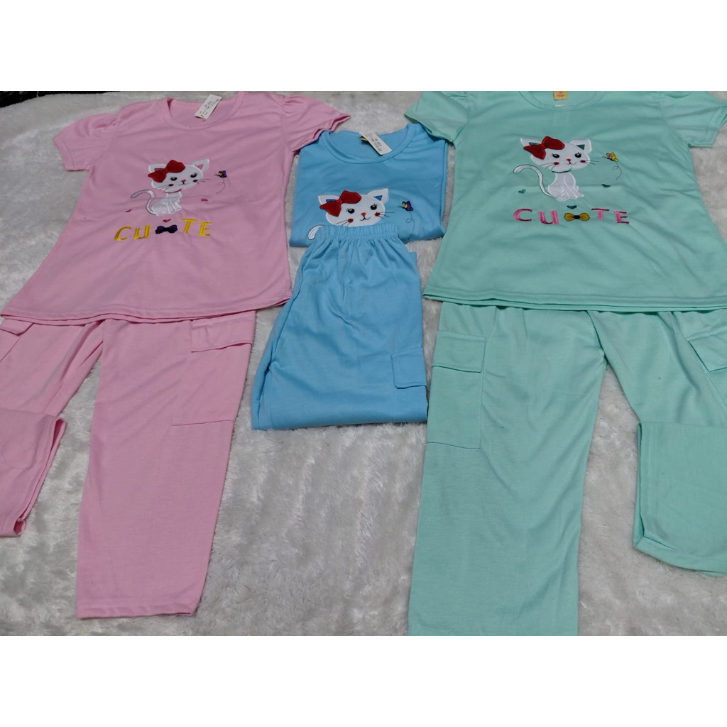 BAJU TIDUR ANAK PEREMPUAN USIA 6-8TAHUN