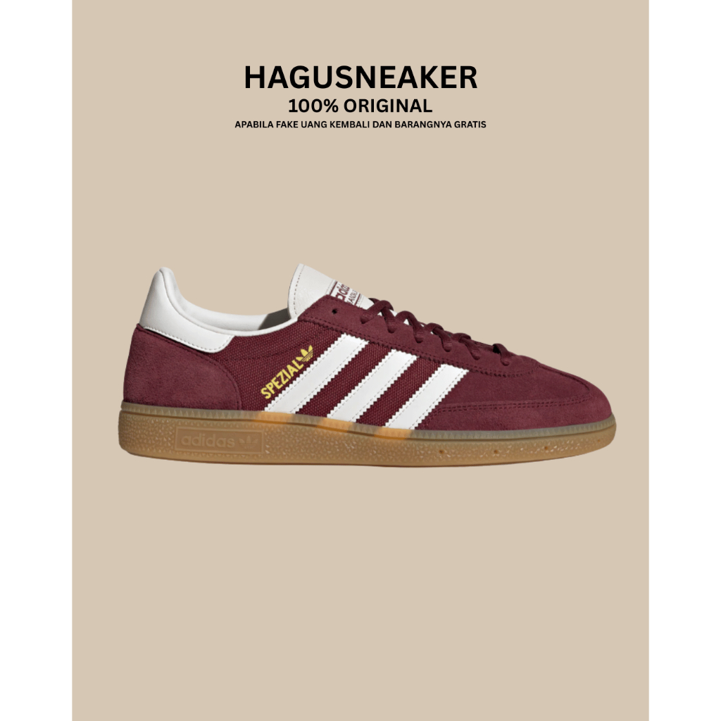 ADIDAS HANDBALL SPEZIAL [SHADOW RED] #JH5439 GARANSI 100% ORIGINAL