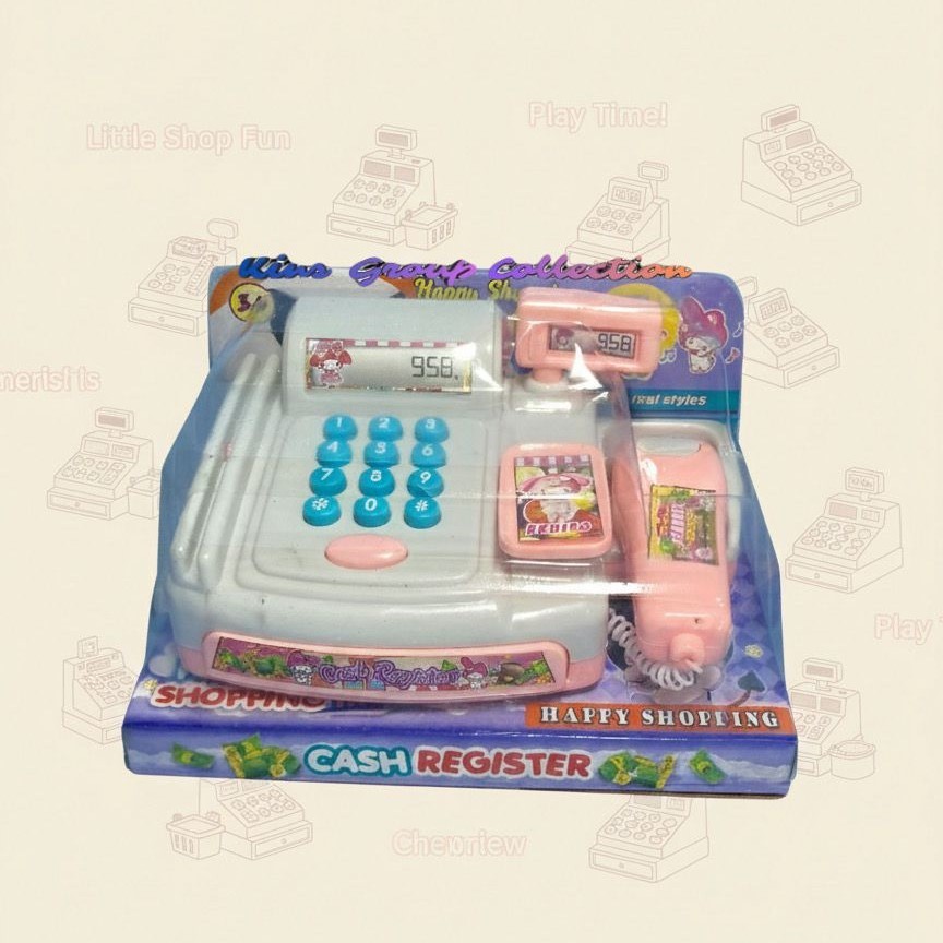 Kasir Simulasi Mainan Mesin Kasir Belanja Mainan Cashier Machine Toys Mainan Edukasi Anak