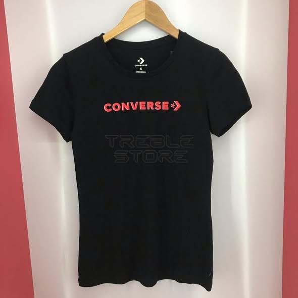 PROMO KAOS ORIGINAL CONVERSE WOMEN SMALL LOGO TEE MURAH