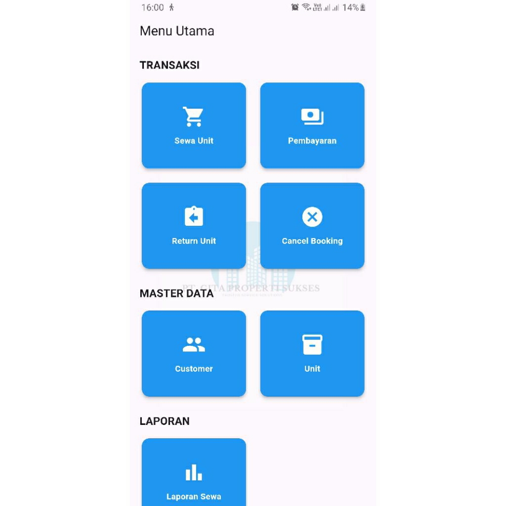 program Persewaan apartemen harian