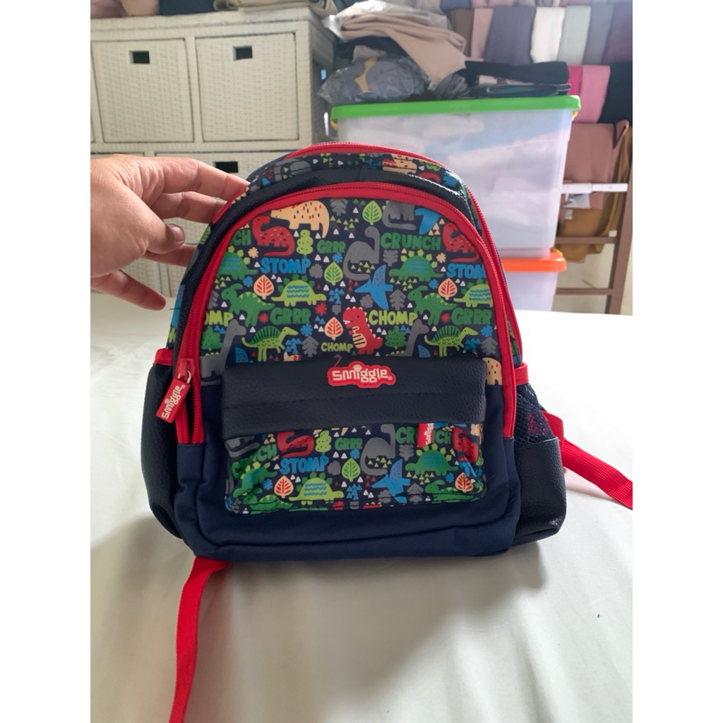 ransel backpack tas anak pg tk playgroup kober dinosaurus dino smig*le smiggle paud