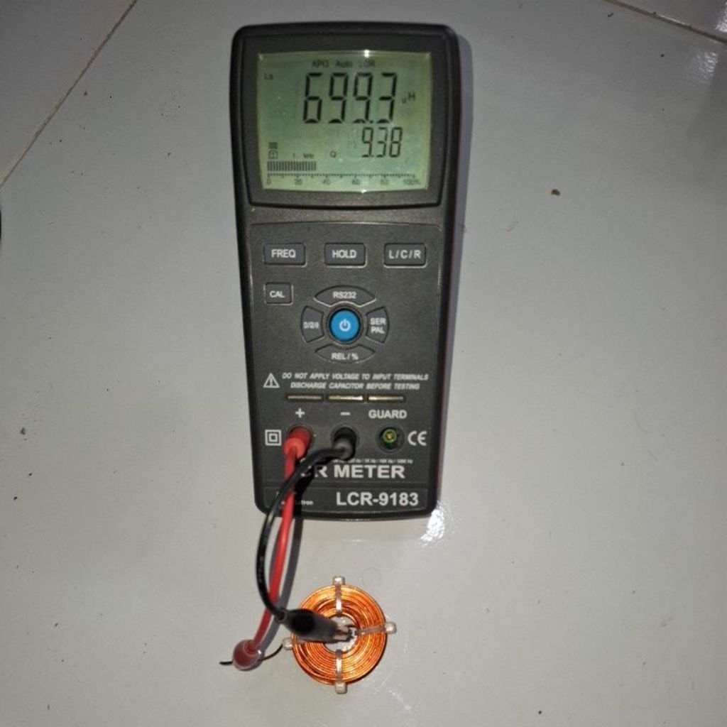 coil lilitan crossover pasif 0.69mh 1mm