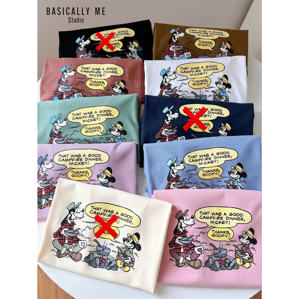 T717 KAOS BASICALLY ME BKK MOTIF MICKEY MOUSE