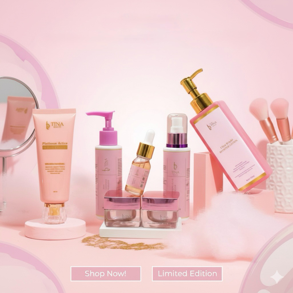 [BUNDLING PINK PACKAGE FOR WHITENING SKIN] SPECIAL BUNDLING PAKET PINK 1 PAKET SKINCARE PINK COMPLET