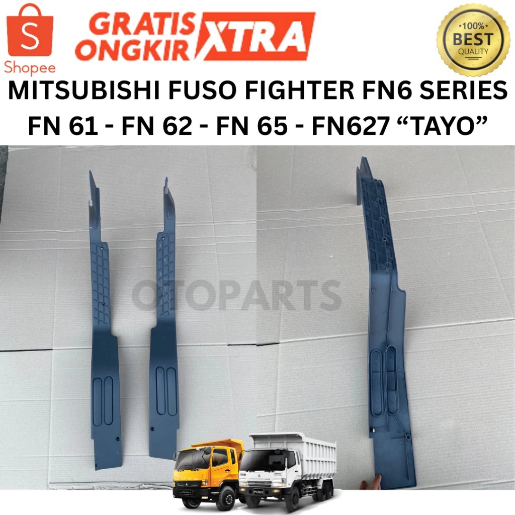JEPIT PENJEPIT PLASTIK KARPET SCUFF PLATE FUSO FN 61 FN62 TAYO FN627 250PS