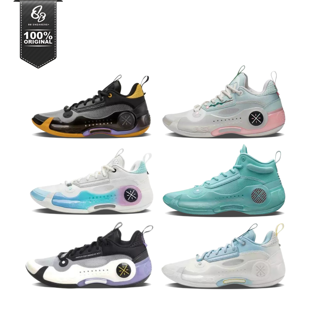 Sepatu Basketball Way of Wade 10 Allcolour Ready Stock