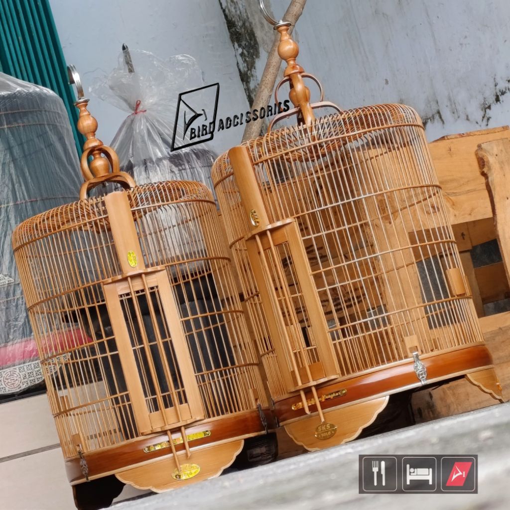 sangkar anis merah / kembang SKS soloan, ruji rapat diameter 38cm