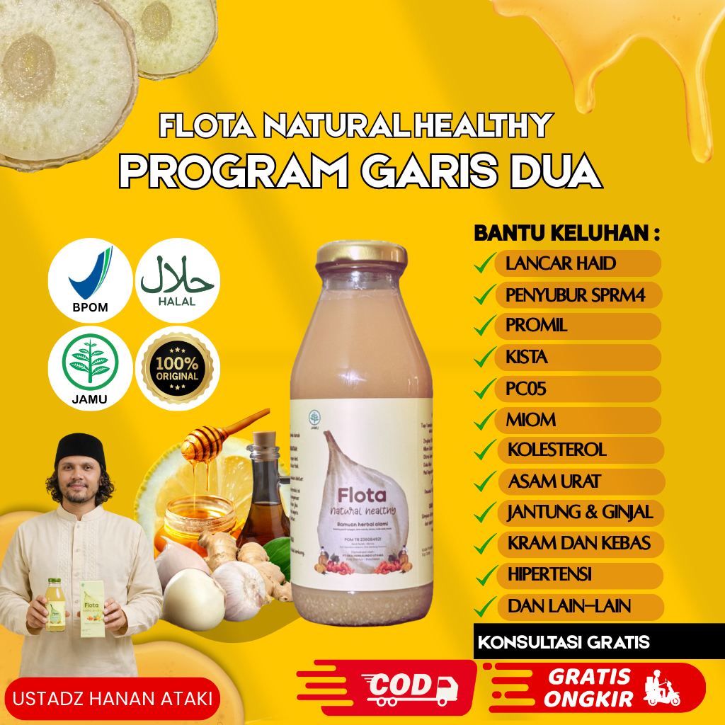 FLOTA NATURAL HEALTHY BAWANG PUTIH TUNGGAL