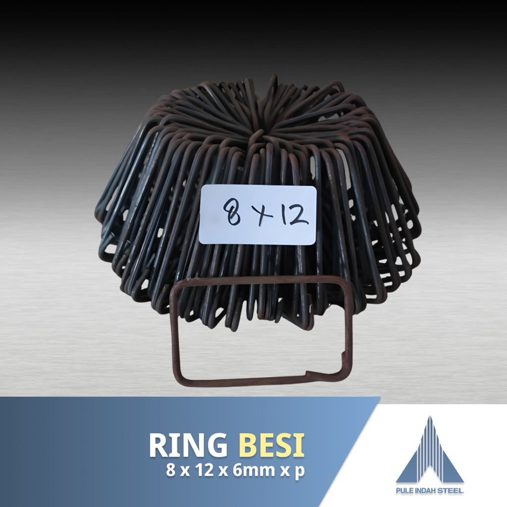 Ring Besi 8x12x6mmxp | Cincin Behel