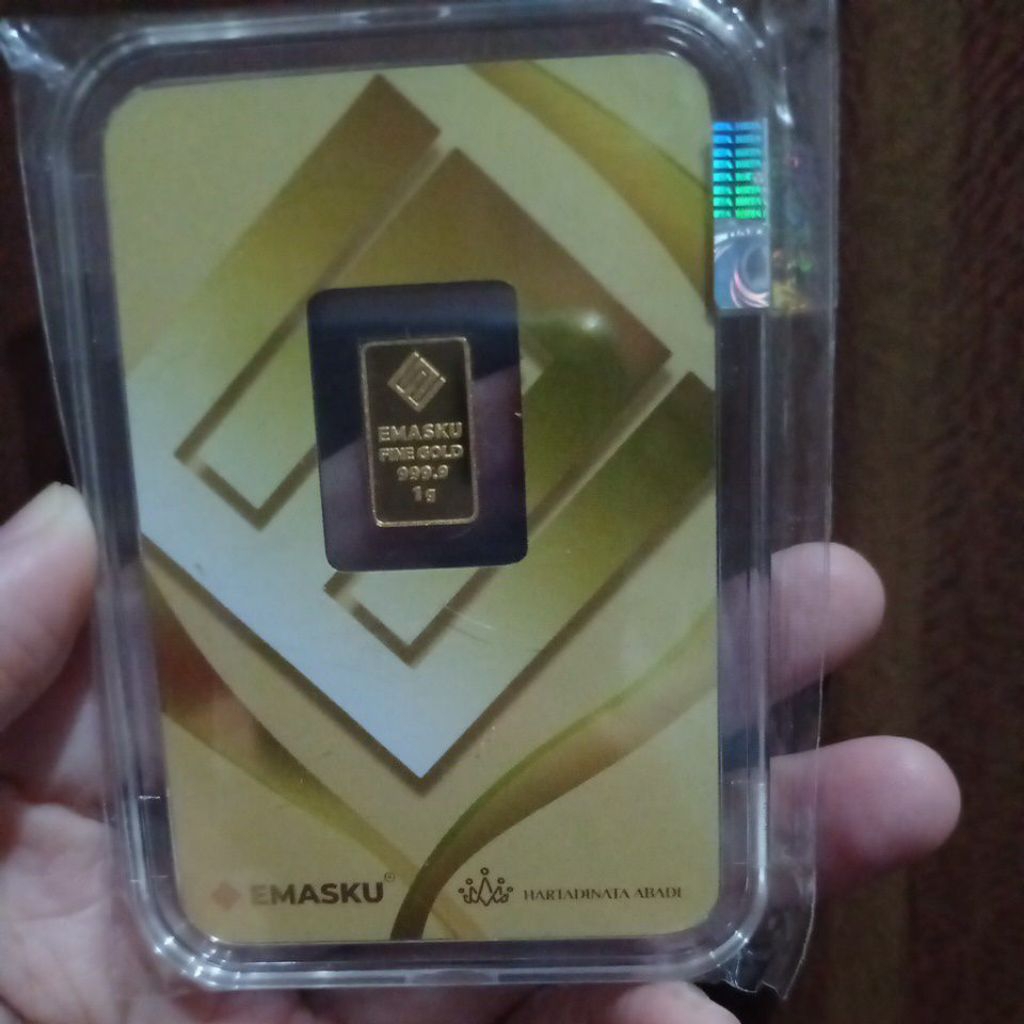 emasku 1 gram 1gr emasku logam mulia