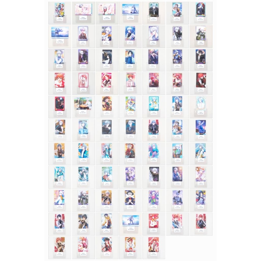 [MIN PEMBELIAN 3PCS] Idolish7 Wafer Metal, Clear Card Idolish7 [2/2 - Riku, Iori, Sogo, Tamaki, Unit