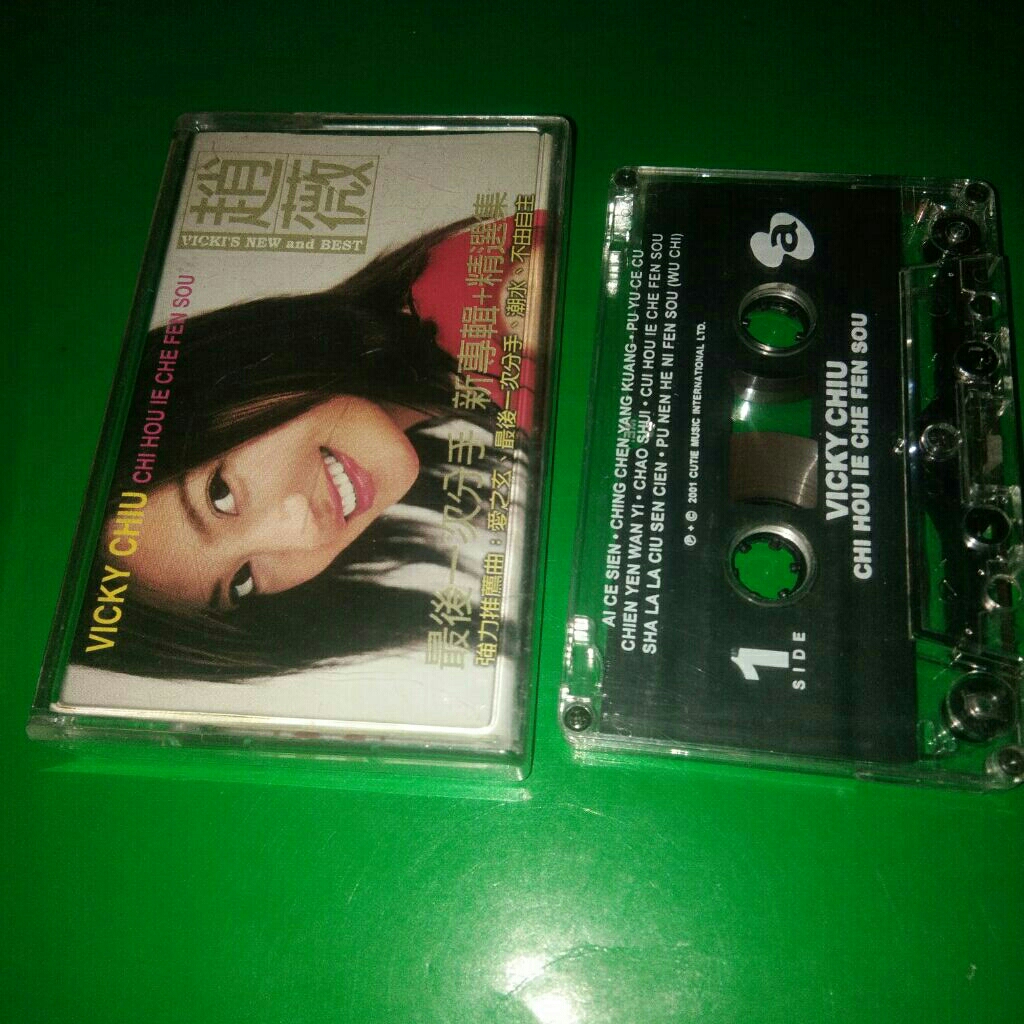 kaset pita Vicky Chiu . chi hou ie che fen sou