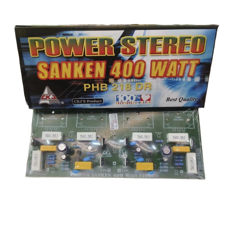 218 DR POWER STEREO SANKEN 400 WATT CKJ / Power 400 Watt Stereo Sanken