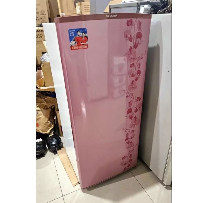 KULKAS 1 PINTU SHARP SJ 190 SEKEN ORI