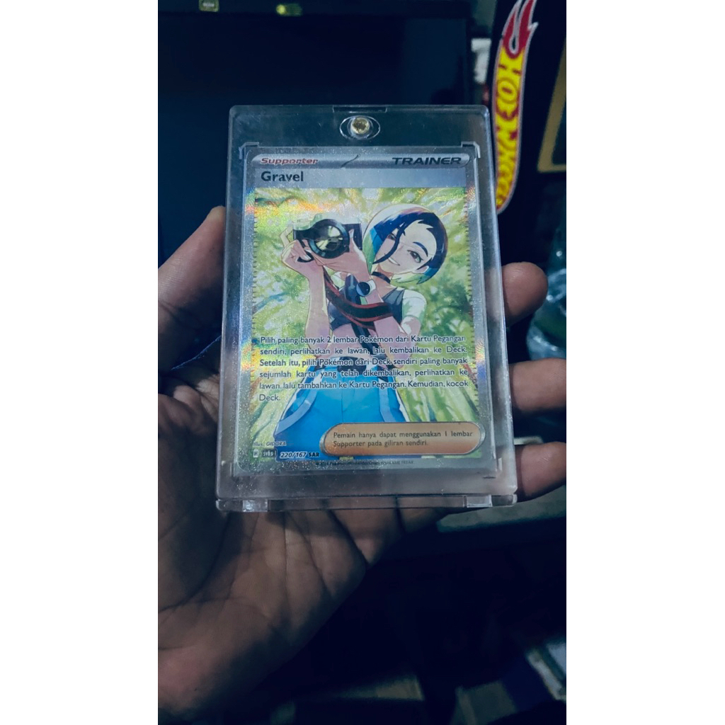 kartu pokemon gravel 220/167SAR ORI Indonesia