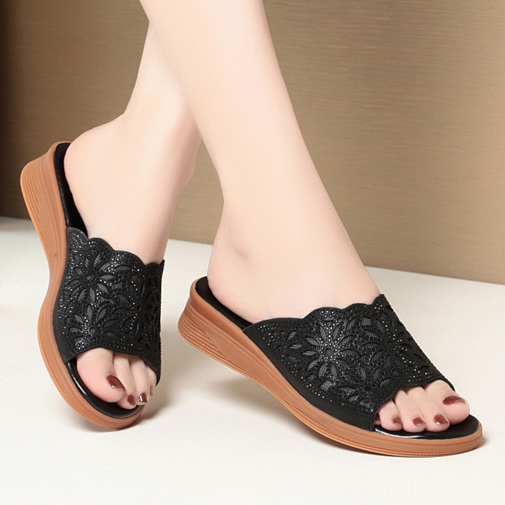 Sandal Pesta Wanita Dewasa / Sendal Kondangan Cewek Remaja import kekinian