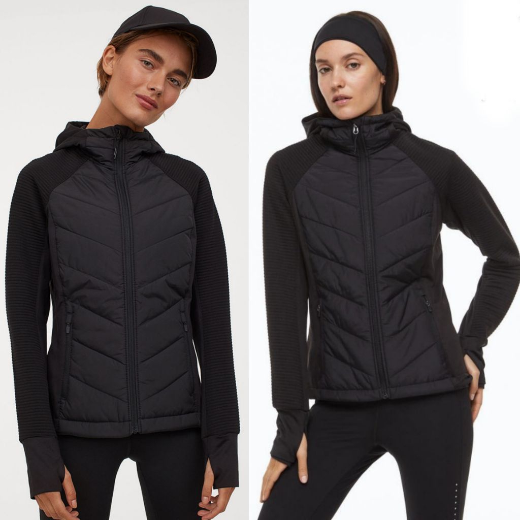 H*M Women Padded Outdoor Jacket / Jaket sport wanita original branded / jaket unisex terbaru