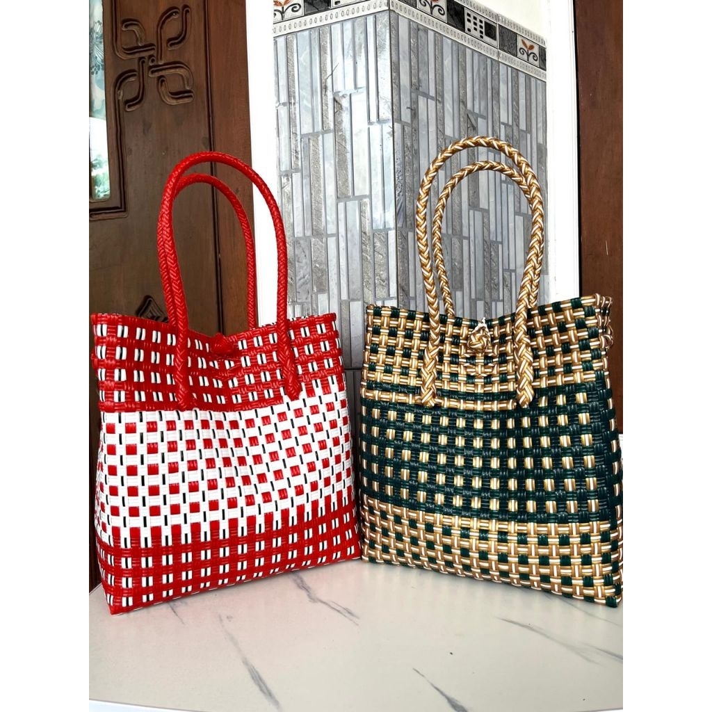 Tas Jali Premium Kapasitas 10kg beras/gula / Tas Anyaman Jali / Tas buwuh