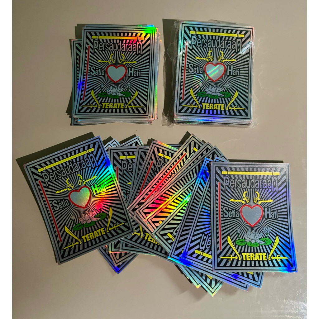 Sticker Lambang PSHT Hologram (Beli 10 gratis 1)
