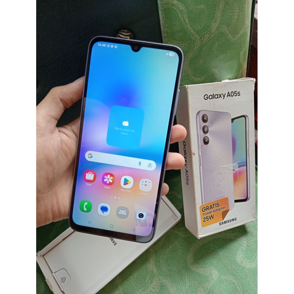 Samsung a05s 6/128 Fullset second