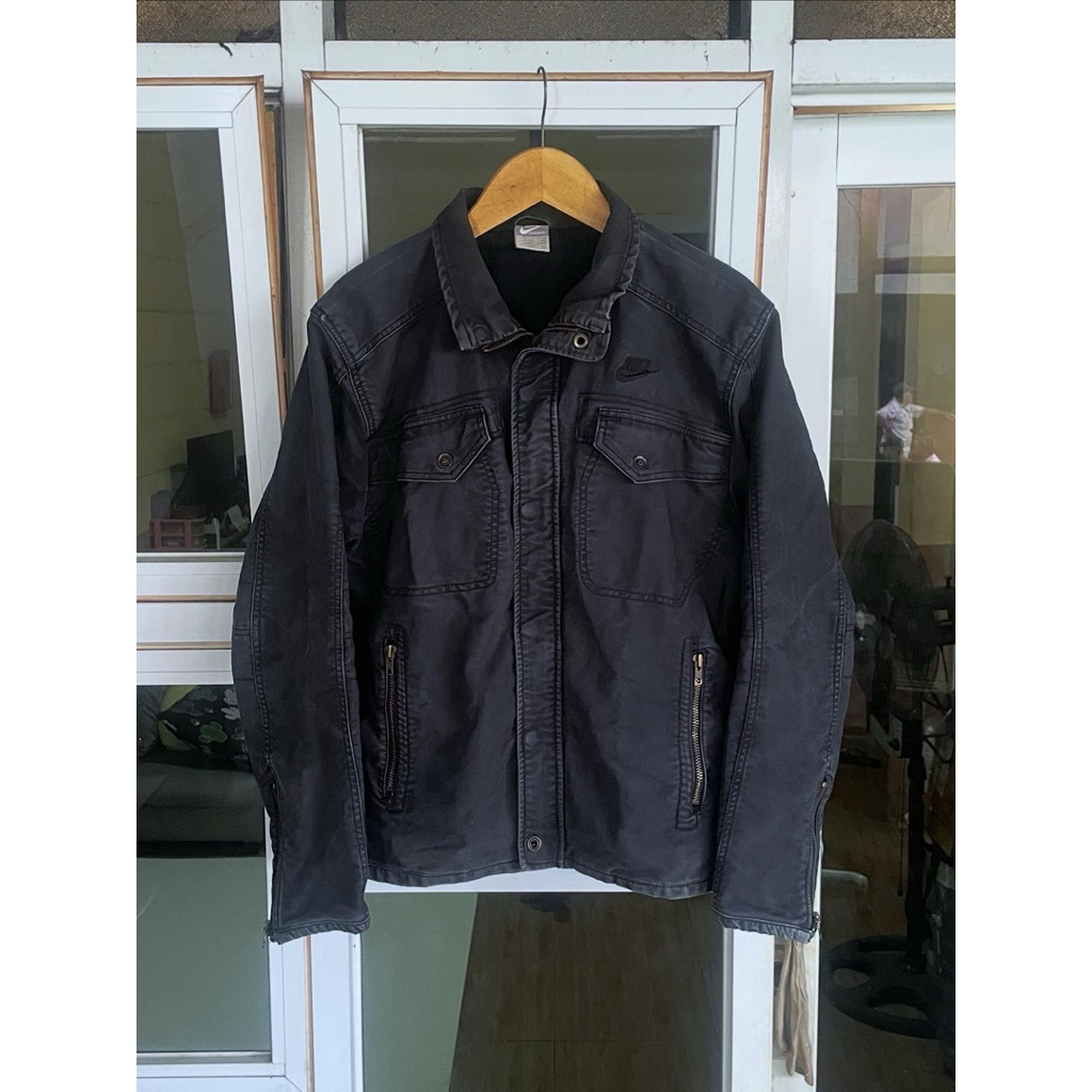 Nike Work Jacket Vintage 00’s Distressed Canvas Cotton