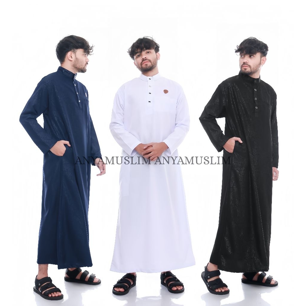 Gamis Saudi Embos Gamis Sultan Pria