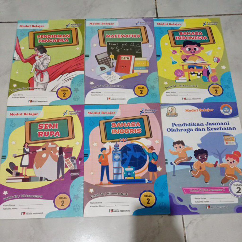 LKS Modul Belajar SD Kelas 2 Semester 2 Kurikulum Merdeka Media Pressindo