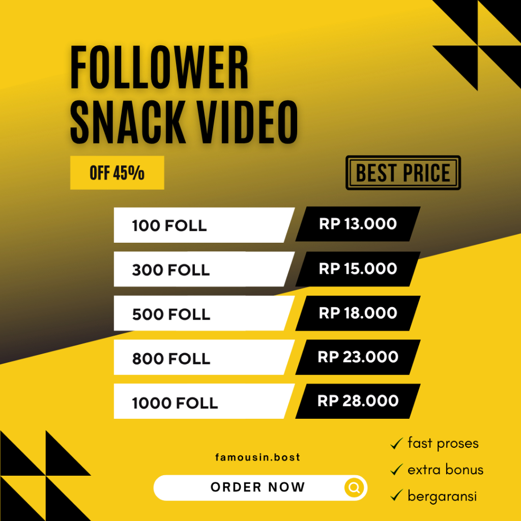 SNACK VIDEO FOLLOWERS