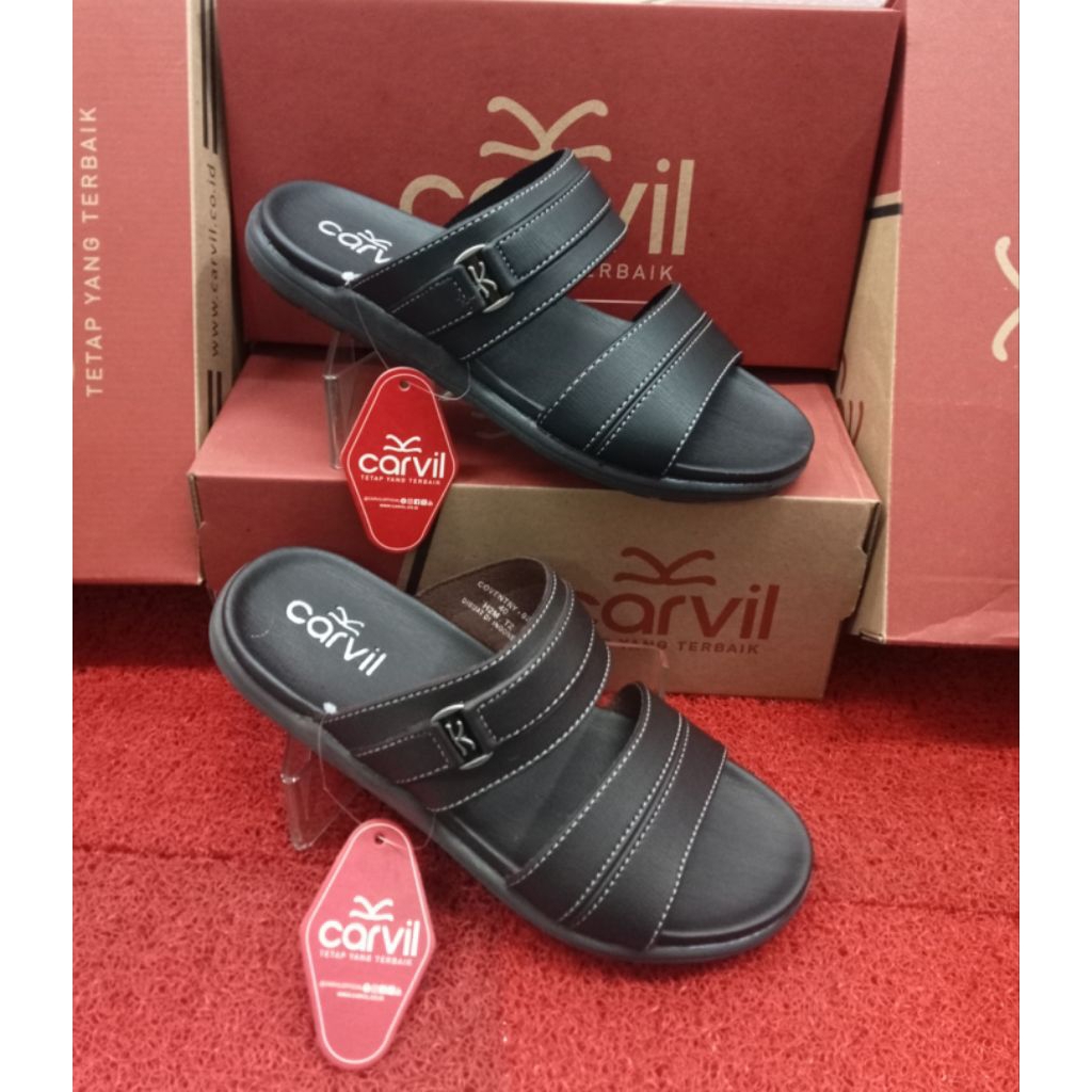 SANDAL COWOK CARVIL TERBARU 100% ORIGINAL