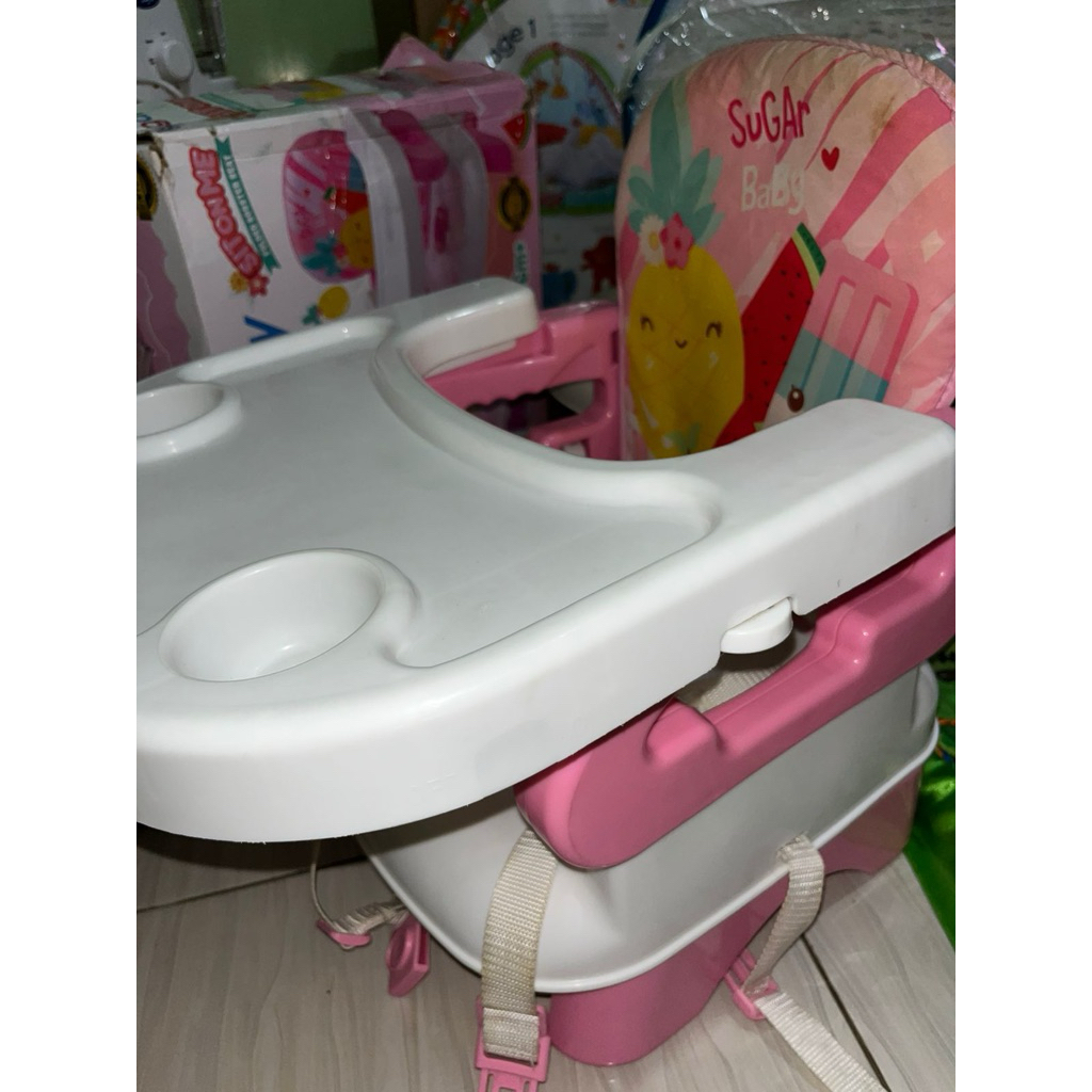 PRELOVED BABY CHAIR SUGAR BABY PINK