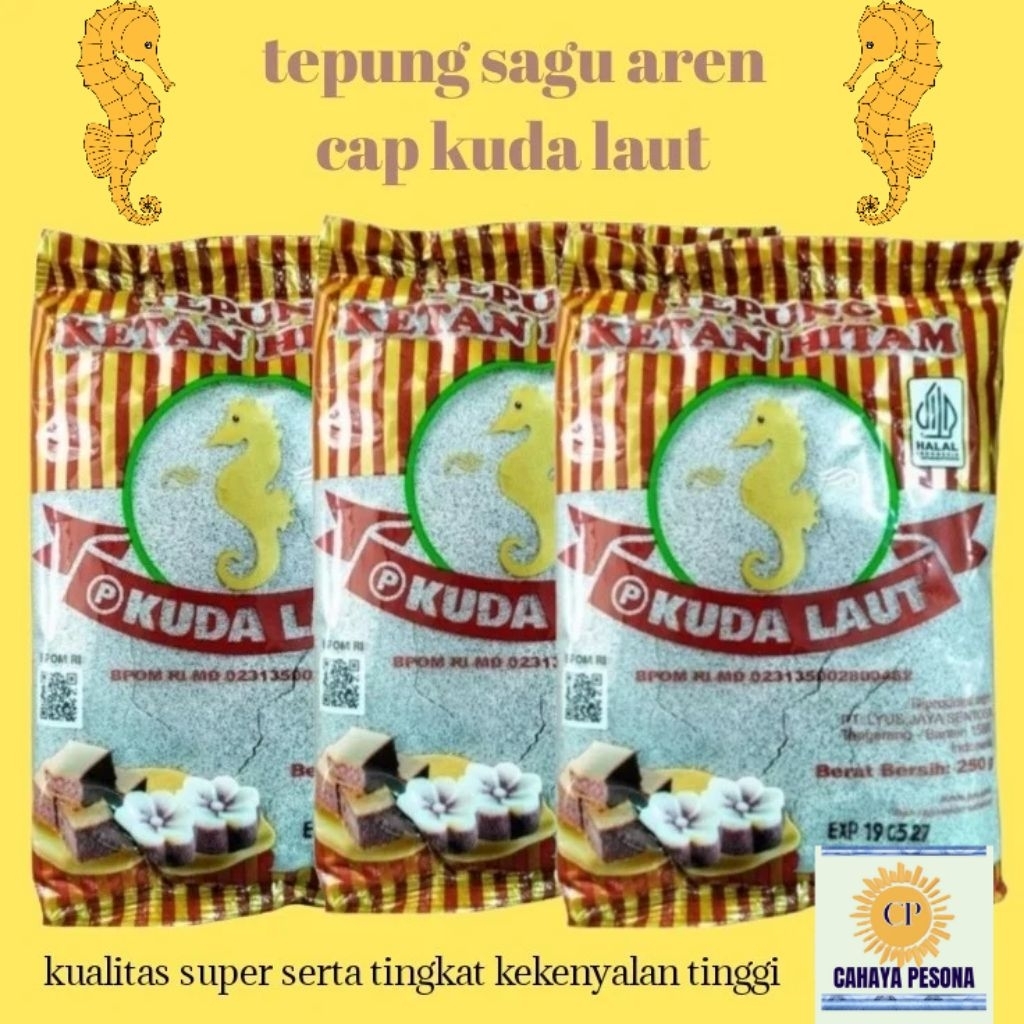 tepung sagu aren cap kuda laut