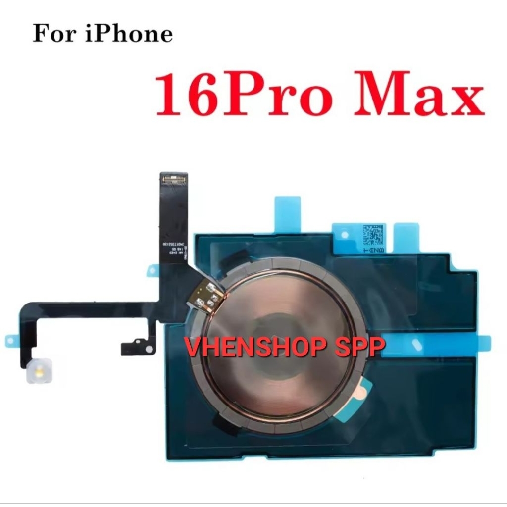 Original flexible nfc wireless charging iphone 16 pro max - fleksibel nfc iphone 16 pro max