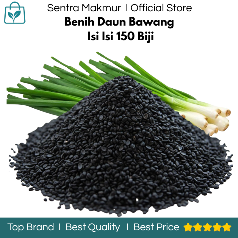 Benih Daun Bawang Isi 150 Biji - Benih Daun Bawang - Benih Daun Bawang Super - Benih Daun Bawang Jum
