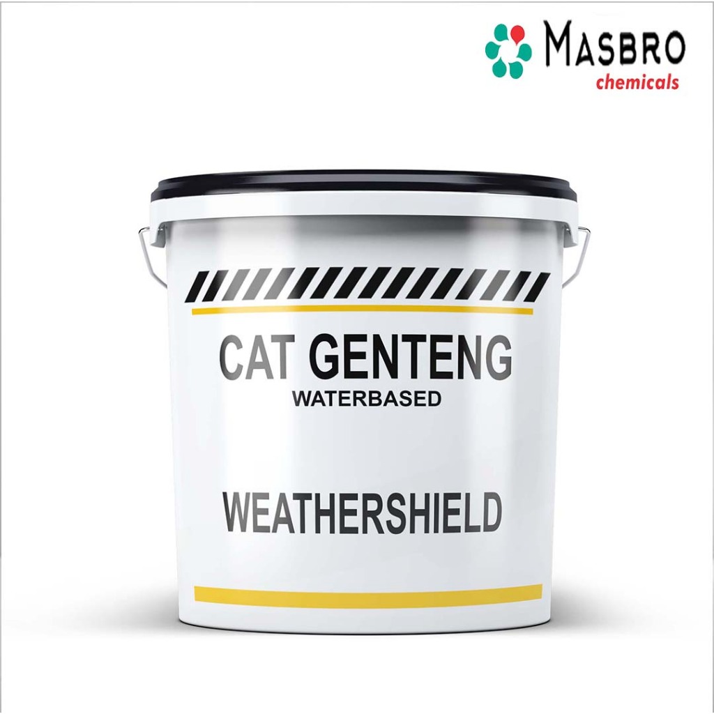 REAL PAINT ROOFCOAT Cat Genteng Ekonomis Tahan Cuaca 20Kg / Cat Genteng Waterproof