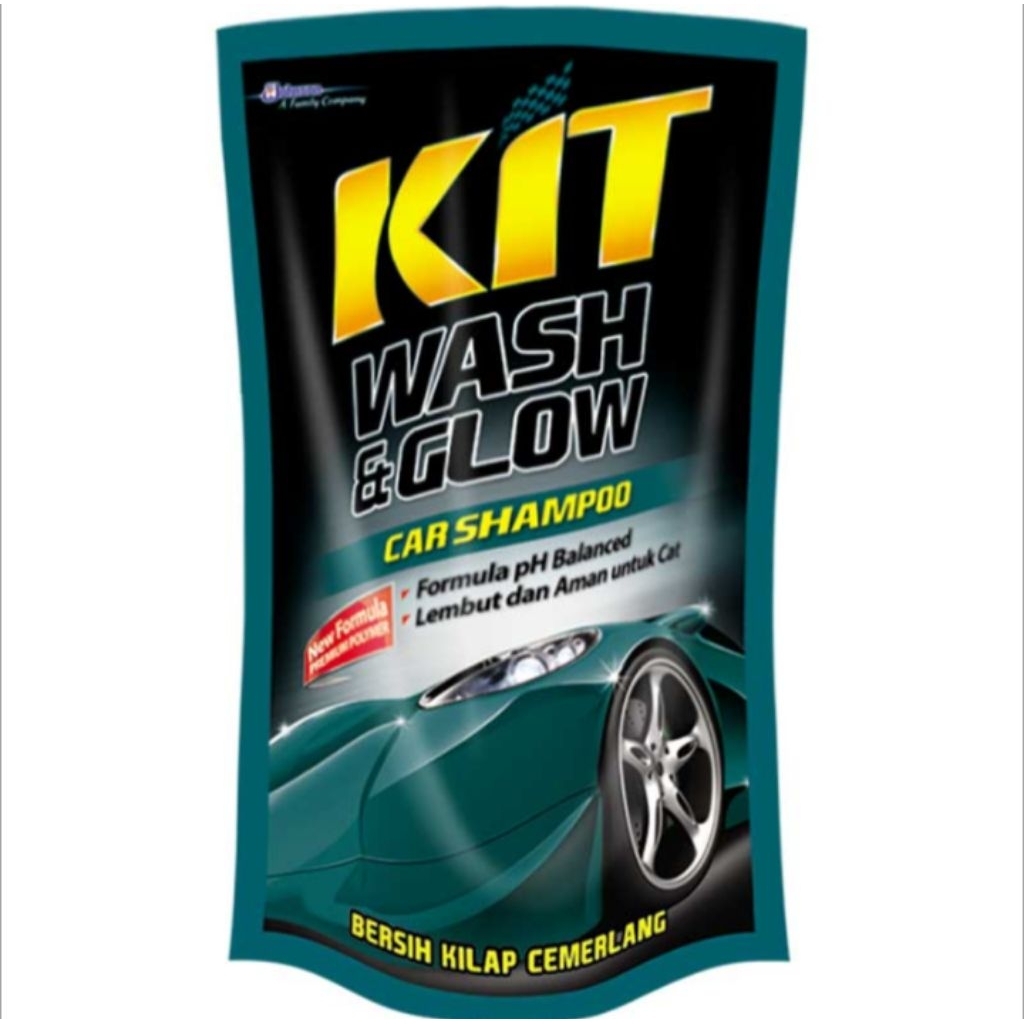KIT Wash & Glow Sampo Mobil Pouch 720 ml
