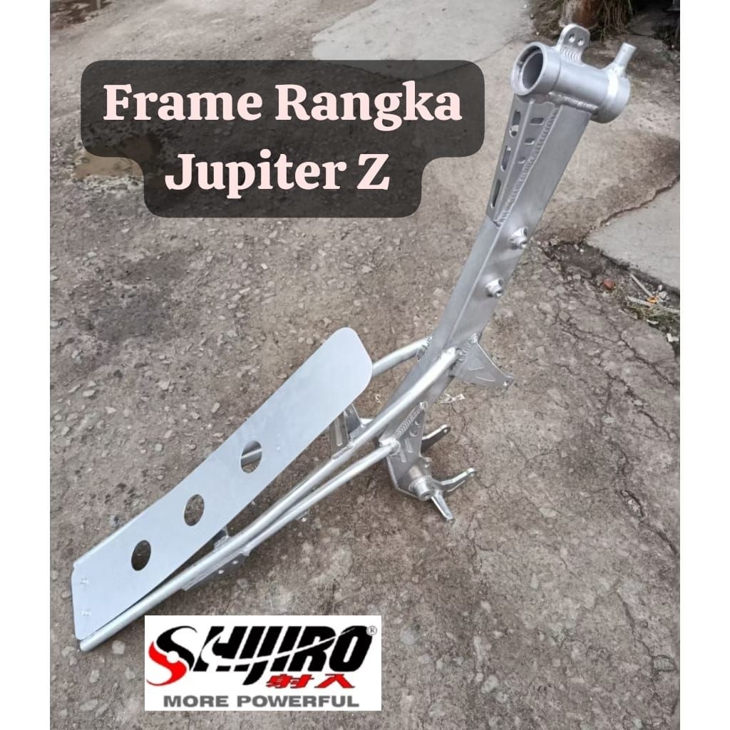 FRAME RANGKA ALUMINIUM ALMUNIUM DRAG JUPITER Z SLEEP ENGINE SHIJIRO UU