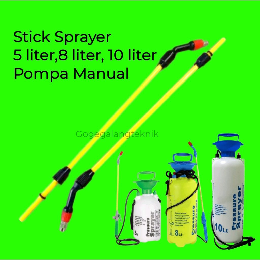 Stik sprayer manual 5/8/10 literan semprotan hama semprotan tanaman