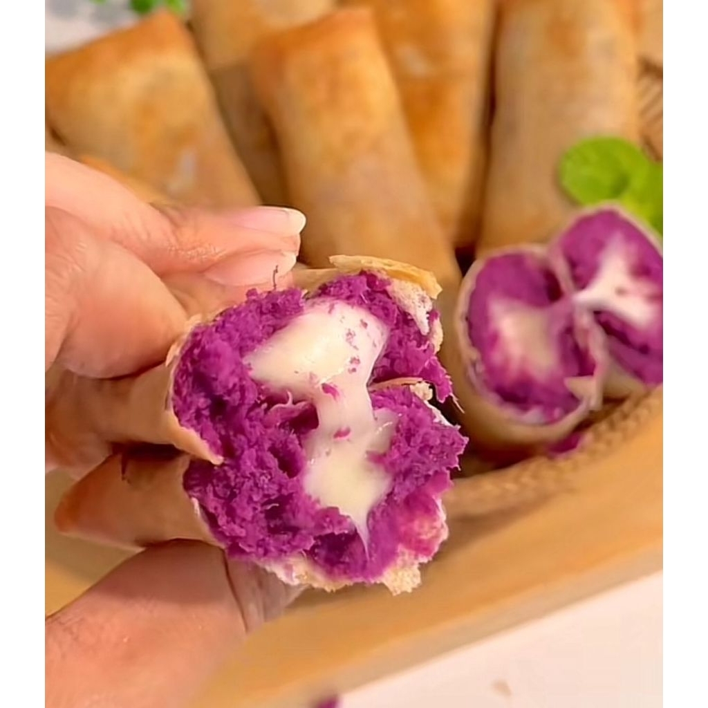 lumpia ubi keju lumer