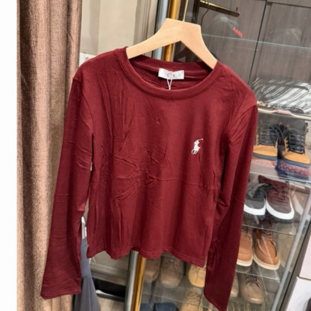 CX Atasan Kaos import wanita am lengan panjang bahan kaos import  premium bangkok