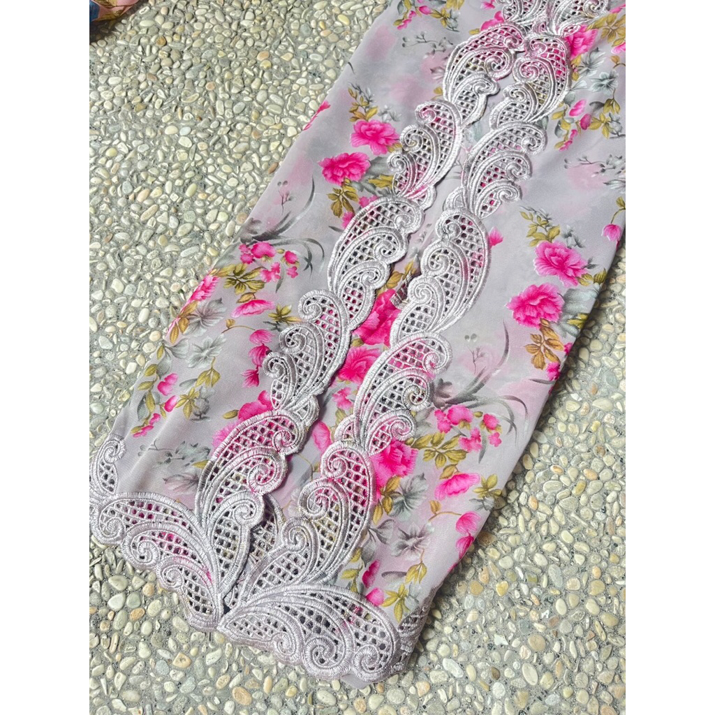 kain kebaya bordiran premium / kain kebaya bordir / kain kebaya bordiran premium