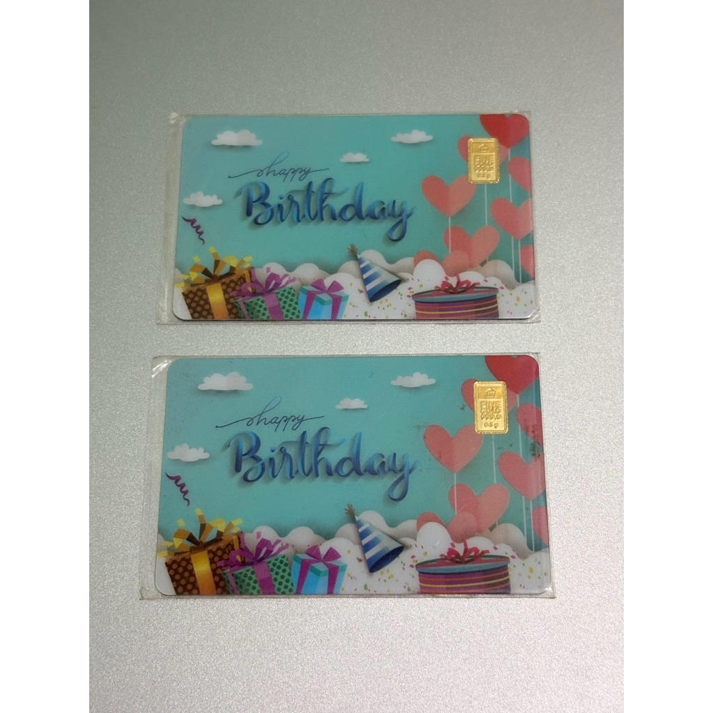 LOGAM MULIA Gift Series Happy Birthday 0.5 Gram