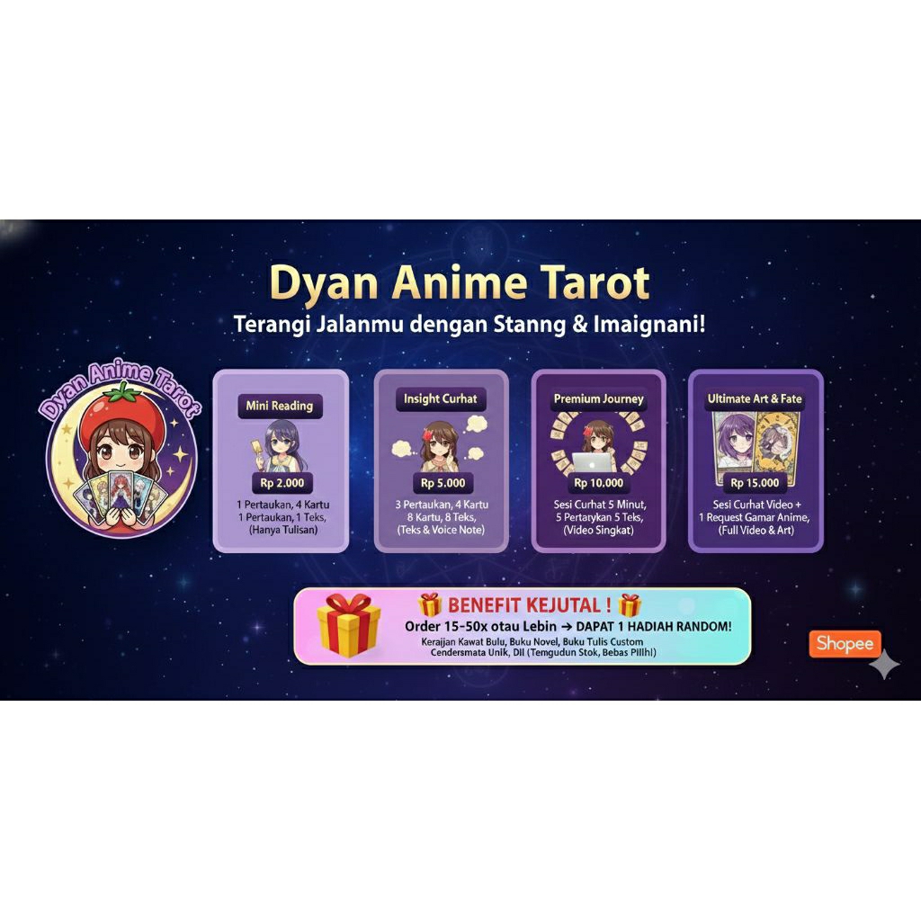Tarot Reading DyanAnimeTarot