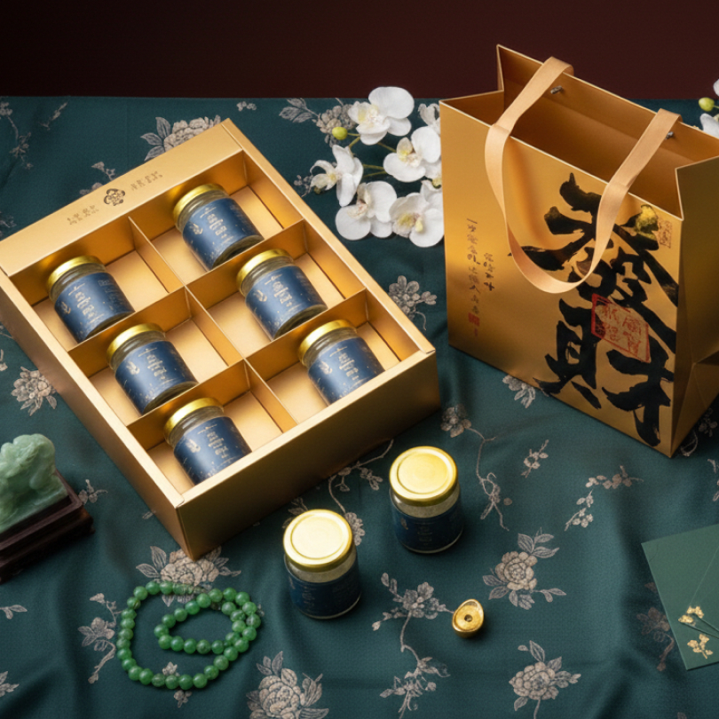 Bird Nest Plus – Abundance Set Bird Nest Drink+ | Hampers Imlek CNY 2026 untuk Keluarga (6 Jar 100ml